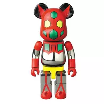 Фигурка виниловая Bearbrick Superalloy Getter 1 200%, красный/мультиколор