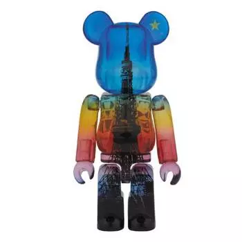Фигурка виниловая Bearbrick Tokyo Tower 55th Anniversary 100%