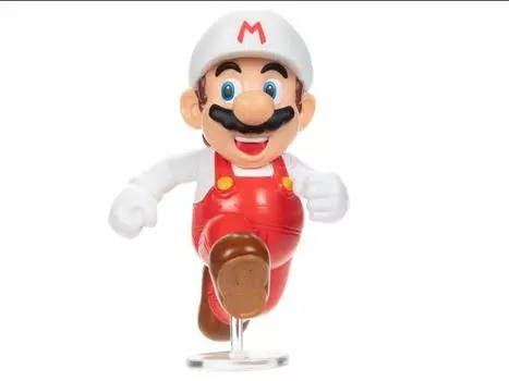 Фигурка World of Nintendo 2.50" Fire Running Mario Limited Articulation Figure JAKKS PACIFIC