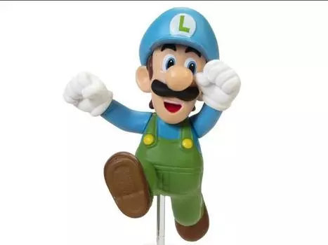 Фигурка World of Nintendo 2.50" Ice Luigi Limited Articulation Figure Jakks Pacific