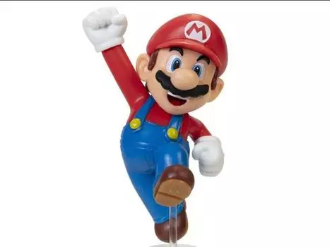 Фигурка World of Nintendo 2.50" Jumping Mario Limited Articulation Figure JAKKS PACIFIC