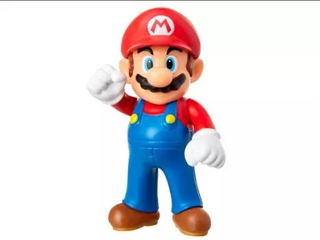 Фигурка World of Nintendo 2.50" Mario Limited Articulation Figure Jakks Pacific