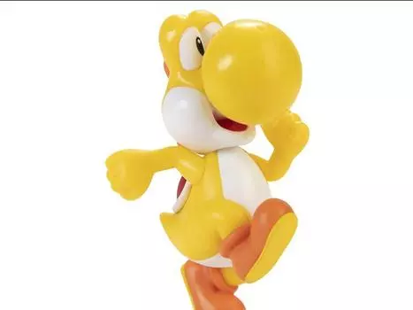Фигурка World of Nintendo 2.50" Running Yellow Yoshi Limited Articulation Figure Jakks Pacific