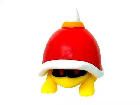 Фигурка World of Nintendo 2.50" Spike Top Limited Articulation Figure Jakks Pacific