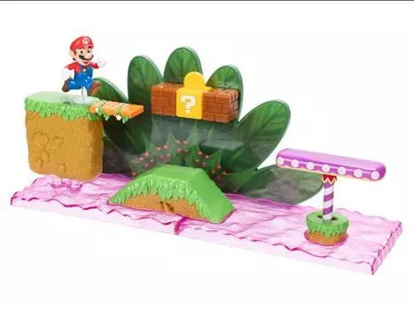 Фигурка World of Nintendo 2.5" Super Mario World Soda Jungle Playset Jakks Pacific