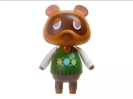Фигурка World of Nintendo 2.5" Tom Nook Limited Articulation Figure Jakks Pacific