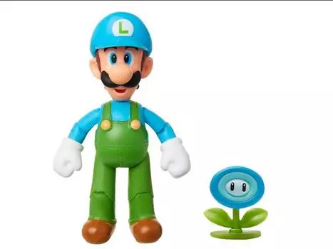 Фигурка World of Nintendo 4" Ice Luigi (Wave 31) Figure Jakks Pacific