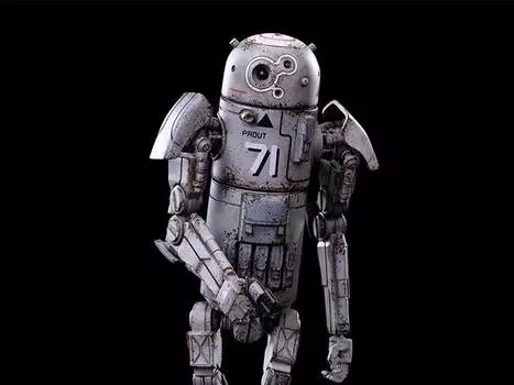 Фигурка World War Robot Pocket Universe Bertie MK7 (Pacific Fleet Marine) 1/18 Scale Figure Underverse