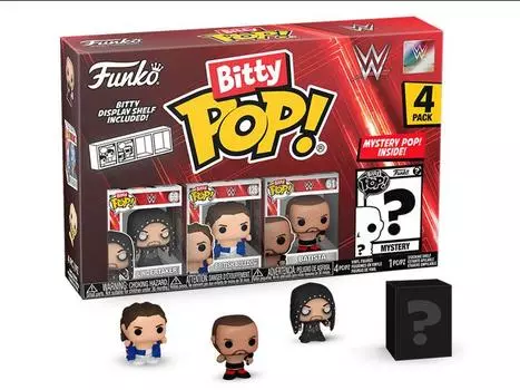 Фигурка WWE Bitty Pop! The Undertaker Four-Pack Funko