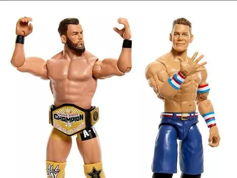 Фигурка WWE Championship Showdown Series 17 John Cena & Austin Theory Two-Pack Mattel