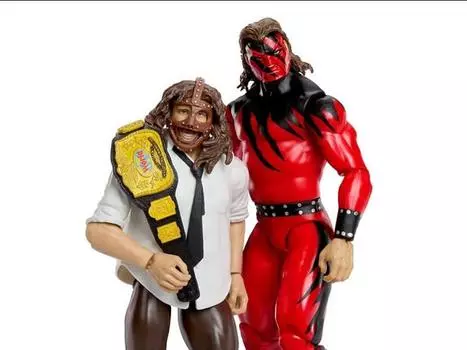 Фигурка WWE Championship Showdown Series 18 Kane & Mankind Two-Pack Mattel
