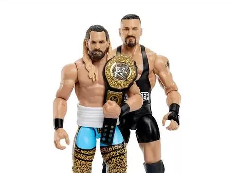 Фигурка WWE Championship Showdown Series 18 Seth Rollins & Bron Breakker Two-Pack Mattel