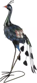 Фигурка животного GILDE "Павлин" 24х57х16 см, цвет bunt