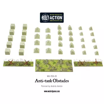 Фигурки Anti-Tank Obstacles Warlord Games