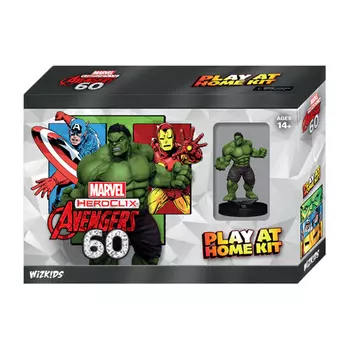 Фигурки Avengers 60Th Anniversary Play At Home Kit Hulk: Marvel Heroclix WizKids