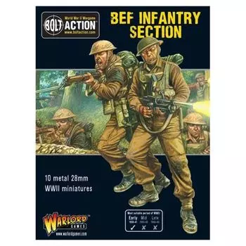 Фигурки Bef Infantry Section Warlord Games