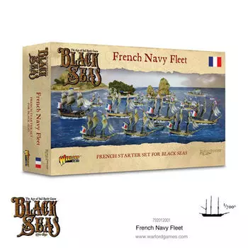 Фигурки Black Seas: French Navy Fleet (1770 – 1830) Warlord Games