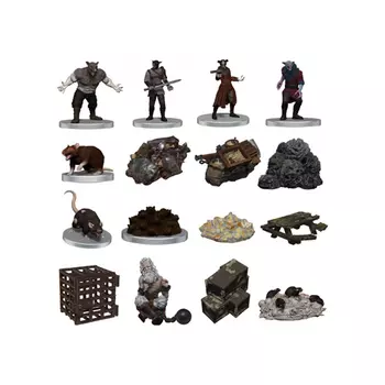 Фигурки D&D Icons Of The Realms Miniatures: Adventure In A Box – Wererat Den Wizards of the Coast