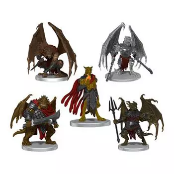 Фигурки D&D Icons Of The Realms Miniatures (Set 25): Draconian Warband Wizards of the Coast