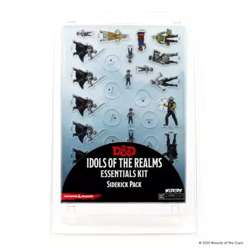 Фигурки Dungeons & Dragons Idols Of The Realms: Essentials 2D Miniatures – Sidekick Pack WizKids