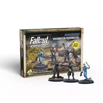Фигурки Fallout: Wasteland Warfare – Survivors: Washington Personalities