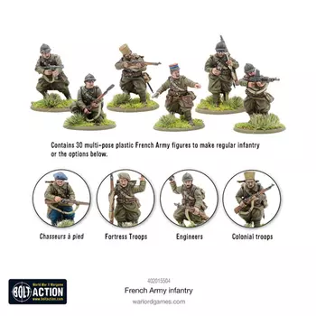 Фигурки French Army Infantry Warlord Games