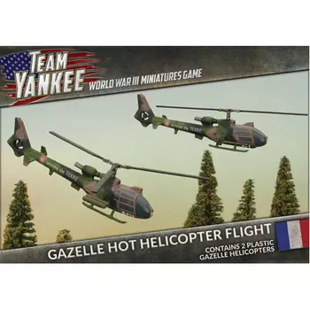 Фигурки Gazelle Hot Helicopter Flight (Plastic X2) Battlefront Miniatures