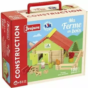 Фигурки Jeujura Farm с игровым набором с животными (100 предметов) (S7163415) Inna marka