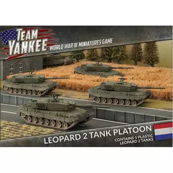 Фигурки Leopard 2 Tank Platoon (Plastic X5) Battlefront Miniatures