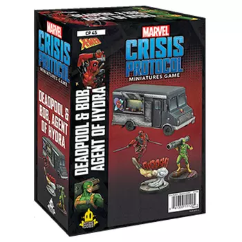 Фигурки Marvel Crisis Protocol: Deadpool And Bob, Agent Of Hydra
