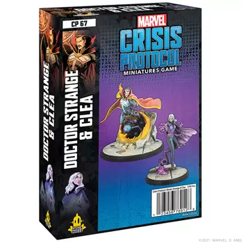 Фигурки Marvel Crisis Protocol: Doctor Strange And Clea Fantasy Flight Games