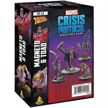 Фигурки Marvel Crisis Protocol: Magneto And Toad
