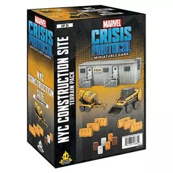 Фигурки Marvel Crisis Protocol: Nyc Construction Site Terrain Pack