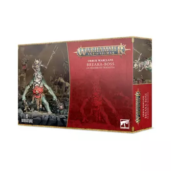 Фигурки Orruk Warclans: Breaka-Boss On Mirebrute Troggoth Games Workshop