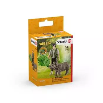Фигурки Schleich, Forester и Индийский носорог