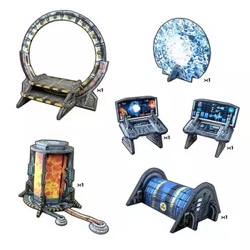Фигурки Sci-Fi Dimension Gate Battle Systems