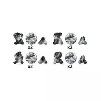 Фигурки Smoke Bombardment Markers (X4) Battlefront Miniatures
