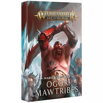 Фигурки Warscroll Cards: Ogor Mawtribes (Eng) Games Workshop