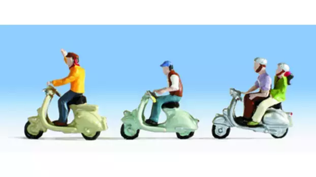 Фигурки водители скутеров Noch