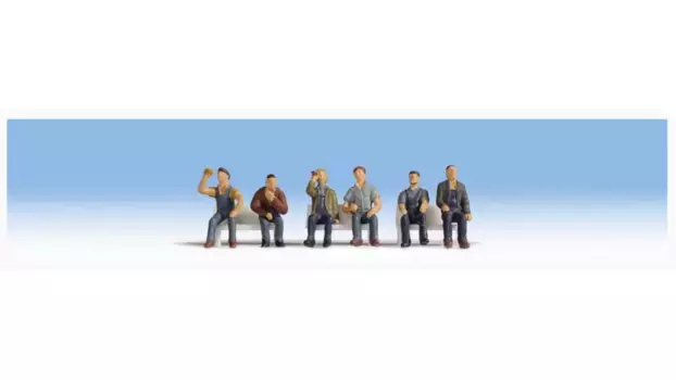 Фигуры сидящие рабочие Noch