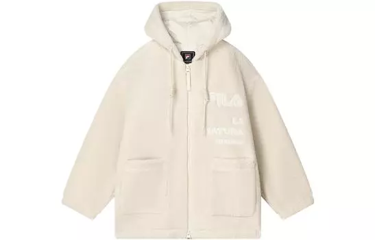 FILA Бархатная куртка женская Calamus White