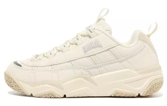 FILA Bitmap Lifestyle Shoes Unisex Low-top Off White