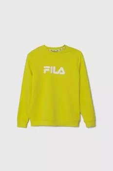 Fila Детская толстовка, зеленый