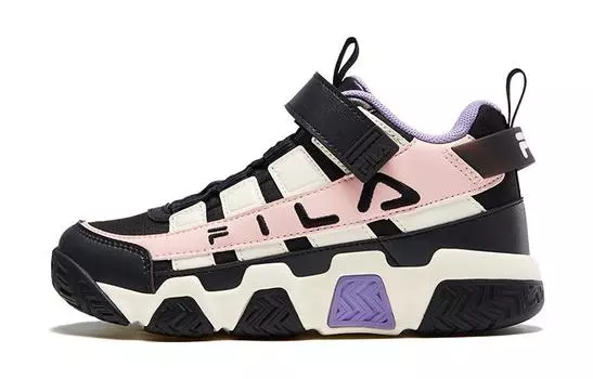 FILA Детские баскетбольные кроссовки GS, Black/Pink