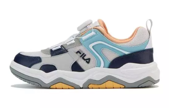FILA Детские кроссовки для скейтбординга GS, Deep slurry/moon lime