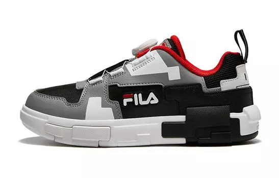 FILA Детские кроссовки для скейтбординга GS, Rain Mist Grey
