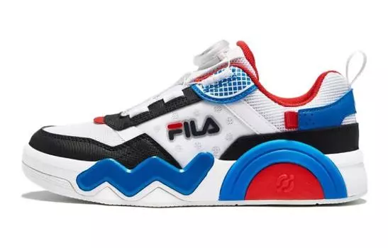 FILA Детские кроссовки для скейтбординга GS, White/Blue