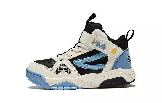 FILA Детские кроссовки для скейтбординга PS, Black/Cream White