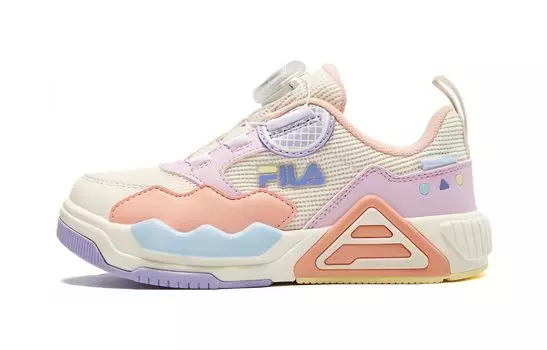 FILA Детские кроссовки для скейтбординга PS, Creamy white/snow clove