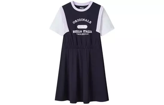 ФИЛА Детское платье FILA, цвет Navy